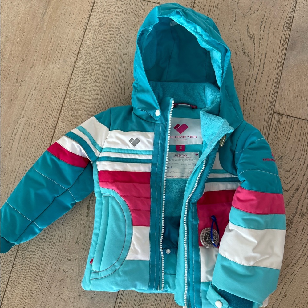 Obermeyer kids jacket — i-grow size 2